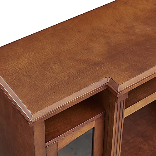 GOOD & GRACIOUS Modern Electric Fireplace TV Stand, Fit up to 55" Flat