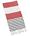 Swan Comfort 100% Cotton Pestemal Turkish Bath Towel, 39