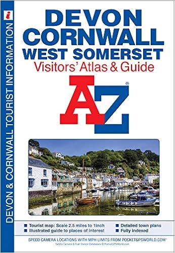 Devon Cornwall West Somerset Visitors Atlas A Z Street Maps Atlases Amazon Co Uk Geographers A Z Map Company 9781843486459 Books