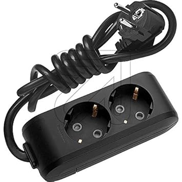 Colours-Manufaktur Panasonic Designer Steckdosenleiste/Mehrfachstecker mit Kindersicherung und Schuko * Verschiedene Modelle,