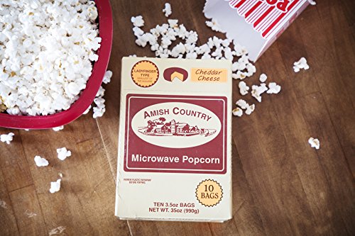 image for Amish Country Popcorn - Old Fashioned Microwave Popcorn - Gluten Free,