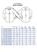 Allsense Men's Dress Shirt Regular Fit Soild Business Formal Long Sleeve Button Up Shirts, Purple, 17.5