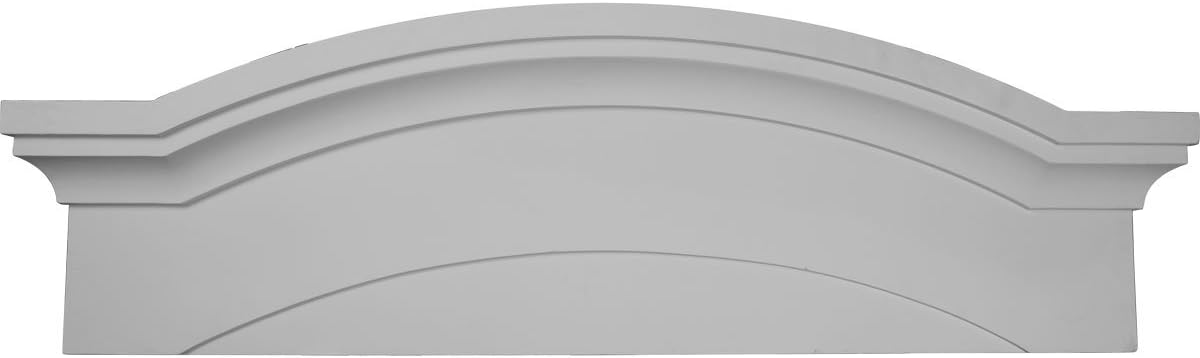 Ekena Millwork PED45X14X01EM 45 1/2-Inch W x 14 3/4-Inch H x 1 1/8-Inch P Massive Emery Pediment: Home Improvement