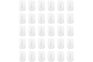 OTOTEC 200PCS Furniture Expansion Sleeve 8x5mm Hole Inner Diameter 3mm Expansion Anchor PP Anchor for Cabinets Wardrobes Dres