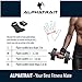 ALPHATRAIT Extremely Durable Crossfit Gloves - Best Protection for Your Hands - Training Gloves with Adjustable Wrist Support for Cross Training, WODs, Gym Workout, Weightlifting - for Men & Women