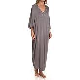Natori Pigiama Zen Floreale Donna – A Maniche Corte, In Modal, Taglia M, Colore Nero