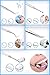 Tenozek Stainless Steel Dental Tools, Dental Picks, Dental Hygiene Kit, Tooth Scraper Plaque Tartar Scraper Remover/Tonsil Stone Remover with Light