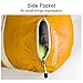 Foldable Travel Luggage Duffle Bag Lightweight for Sports, Gym, Vacation and Travel Duffel Bags(40l, Orange)