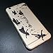 Deco Fairy Flexible Silicone Case Cover Compatible for iPhone 6 / 6s - Never Grow Up Angel Fairy Tale Story Classic