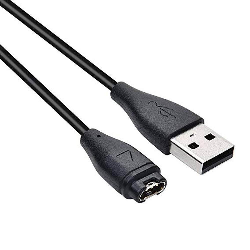 TECHGEAR USB Charging Power Sync Cable for Garmin Fenix 8 E 7 7S 7X 6 6X 6S 5 5S 5X Plus,Forerunner 55 45 245 745 935 945,Quatix 5, VivoActive 4 4s 3, Vivosport, VivoMove 3 3s, Venu 2 2s Watch Charger