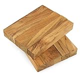 Legacy Woodturning, Highly Figured Teak Wooden Pen Blank, 3/4