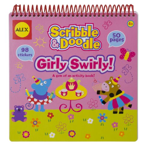 ALEX Toys Artist Studio Scribble and Doodle Girly Swirly