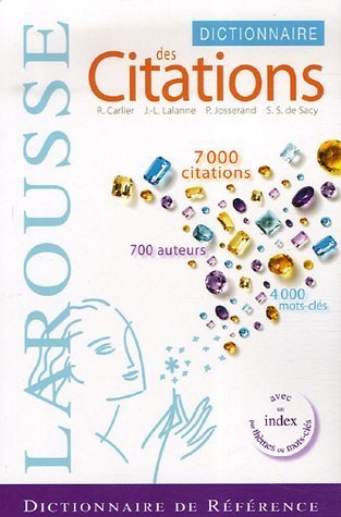 Dictionnaire des citations françaises