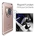 Finger Ring for Magnetic Car Mount,Metal Cell Phone Finger Holder Stand, Pop 360 Rotation Cat Shape Grip Socket Kickstand for iPhone X 7 8 Plus 6 6S SE, Samsung Galaxy Note 8 S8 S7 Tablet (Rose Gold)