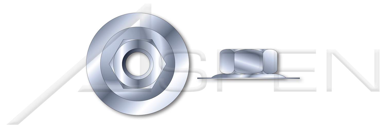 (5000 pcs) 1032, Hex K Lock Keps Nuts, FreeSpinning Conical Washer