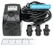 PonicsPumps by ZAHGO PP53016: 530 GPH Submersible Pump with 16' Cord - 45W… for Hydroponics, Aquaponics, Fountains, Ponds, Statuary, Aquariums & more.