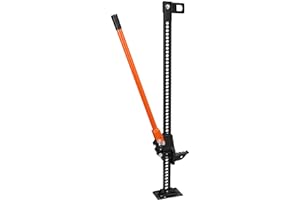 VEVOR Farm Jack,48" Utility High Lift Farm Jack, 7000 lbs Capacity Ratcheting Off Road Utility Jack, Heavy-Duty Farm Jack for