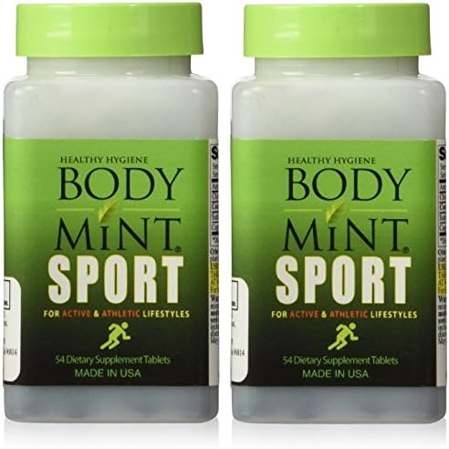 Body Mint Sport for Active and Athletic Lifestyles (2 Pack)