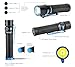 Olight Baton Pro 2000 Lumens Rechargeable LED Flashlight, Pocket Sized Colossal Power EDC, Variable-output Side Switch, USB Magnetic Charging Cable (MCC 1A) and LegionArms Sticker