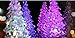 Vanvler Christmas Xmas Tree Color Changing LED Light Lamp Home Party Decoration Wedding (Transparent)