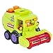 Best Choice Products Set of 3 Friction Powered Car Toys, Harvester Truck, Street Sweeper, Cement Mixer