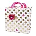 Hallmark Signature Large Gift Bag for Birthday, Bridal Shower, Baby Shower and More (Felt Flower)