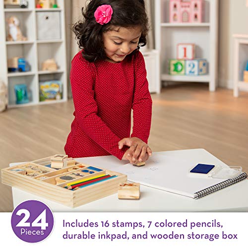1 Melissa+Doug+Wooden+Stamp+Set