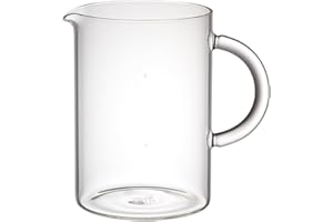 KINTO SCS 27656 Coffee Jug, 4 Cups, Graduated, Heat-Resistant Glass, Microwave and Dishwasher Safe, Gift