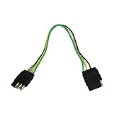 Amazon.com: ABN Trailer Wire Extension, 1’ Foot, 4-Way 4 ... wesbar 6 pin wiring harness 