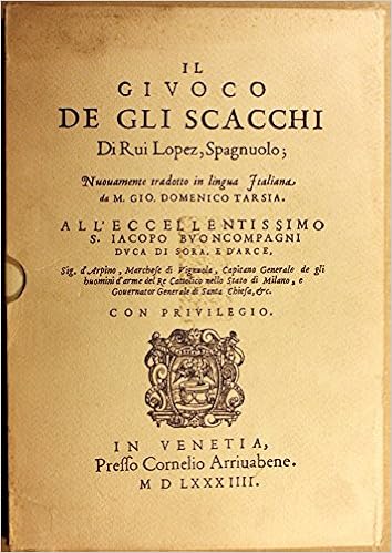 Amazon It Il Givoco Degli Scacchi Reprint Di Ruiz Lopez Spagnuolo Trad Domenico Tarsia Libri