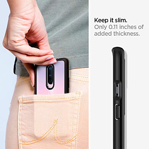 Spigen Ultra Hybrid Back Cover Case Designed for Oneplus 8 - Black