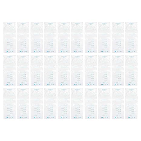 30pcs 300ml Bolsa de almacenamiento de leche materna desechable ...