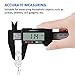 Electronic Digital Caliper, Benewell Vernier Calipers with Inch/MM Conversion,LCD Screen Auto Off Featured Measuring Tool,0-6 Inch/150 mm Carbon Fiber Gauge Micrometer