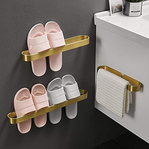 DSD Punch-Free Gold Bathroom Slippers