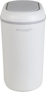 Shnuggle Eco-Touch Nappy Bin Diaper Pail Dual-Seal Odour Lock view 2