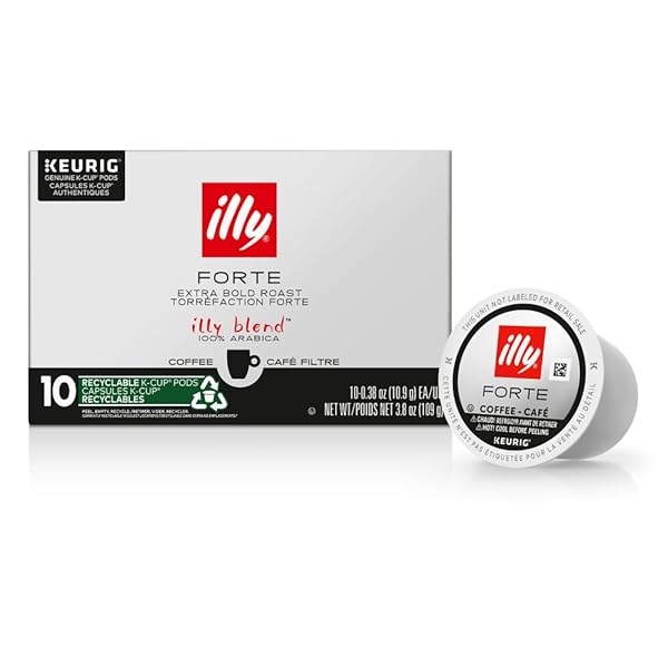 ILLY COFFEE, EXTRA DARK ROAST, K-CUP FOR KEURIG
