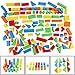 Liberty Imports 131 Piece Foam Building Blocks for Kids - Creative EVA Foam Blocks for Toddlers - Large, Soft, Stackable Toddler Preschool Educational Toys Playset