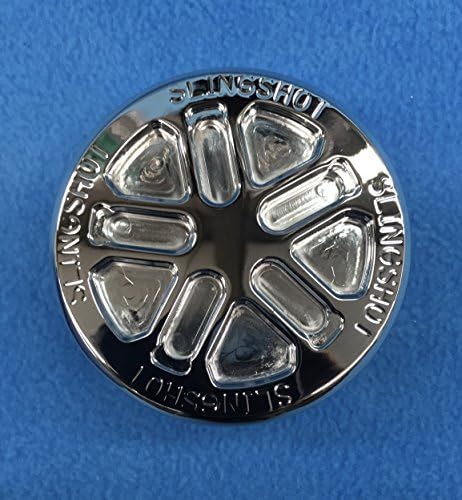 POLARIS SLINGSHOT CHROME BILLET REAR AXLE NUT COVER - ENGRAVED - NEW STYLE