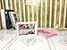 CooCu Moving Sand Art Picture,Desktop Art Toys And As A Gift(Sakura World) - Black,White,Pink