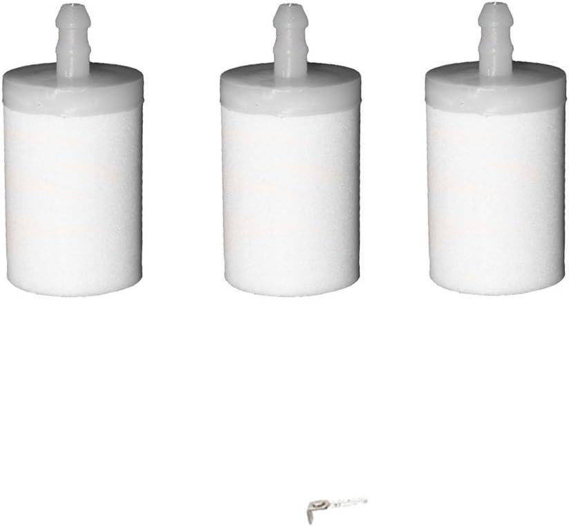 TucParts 3x Fuel filter suitable for Chainsaw Husqvarna 36 41 42 45 50 51 61 242 254 257 Fuel filter # 5034432-01