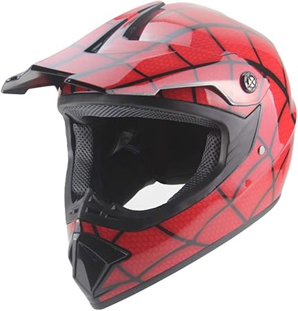 Casque moto enfant spiderman Clearance