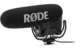Rode VideoMic Pro R Camera-Mount Shotgun Microphone,Black