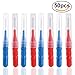 NUOLUX 2.5mm Interdental Brush Cleaners,Toothpick Between Teeth Brush Kit，50 Pack