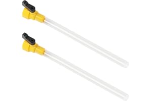 Aussio (2-Pack) 40003 RV Water Fill Adapter with Hose for Quick Filling of Your RV's Gravity Water Fill Adapter Fits Standard Drinking Water Hoses - Features a 5/8" Tube