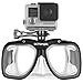 OCTOMASK - Scuba Mask w/Mount for All GoPro Hero Cameras for Scuba Diving, Snorkeling, Freediving (Clear)…
