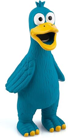 blue chicken dog toy