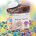 Water Beads, 50000 Pcs, Rainbow Mix Water Growing Balls for Home Decoration, Plants,Toys
