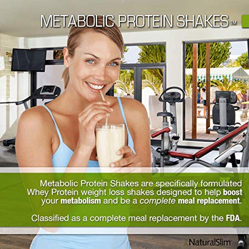 image for RelaxSlim NaturalSlim Meal Replacement Whey Protein Shakes, Natural Ai