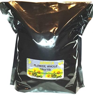 Arnica Flowers Whole Dried Herb - 1 lb - Make Your own Muscle Salve!
