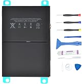 Pinsinholy A1484 A1474 Battery Compatible with iPad Air 1 iPad 5th 7th 8th 9th 5 7 8 9 A1474 A1475 A1476 A1822 A1823 A1893 A1954 A2197 A2198 A2200 A2270 A2428 A2429 A2430 with Installation Tools